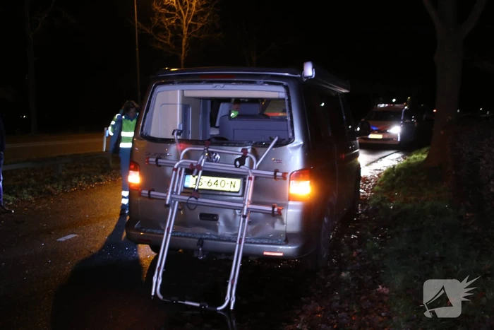 Aanrijding tussen personenbus en stadsbus
