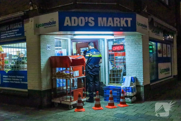 Overval avondwinkel
