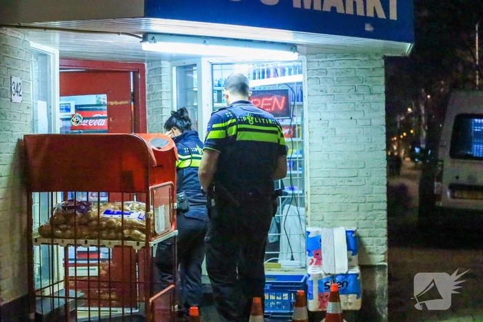 Overval avondwinkel