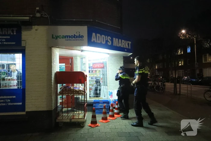 Overval avondwinkel