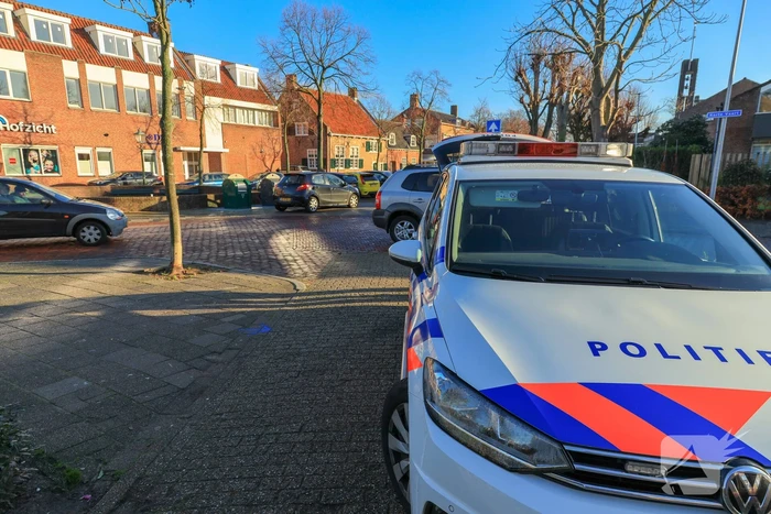 Fiets door midden na aanrijding