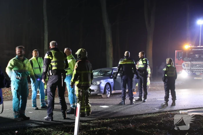 Inzittenden spoorloos na zwaar eenzijdig ongeval