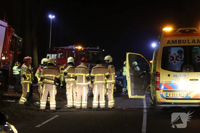 Inzittenden spoorloos na zwaar eenzijdig ongeval