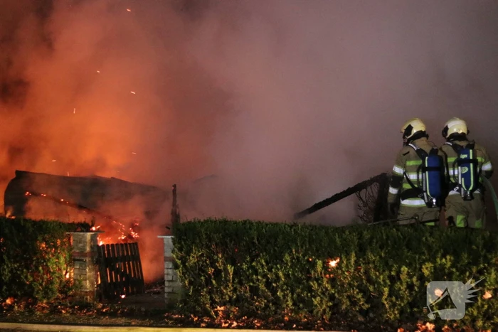 Forse brand op camping Bergbad
