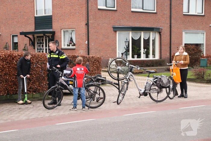 Fietsster flink gewond bij ongeval