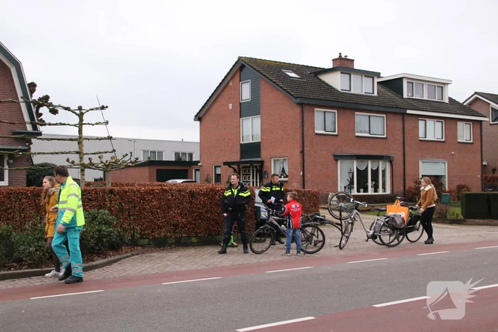 Fietsster flink gewond bij ongeval