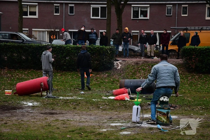 Carbidschieten trekt veel bekijks