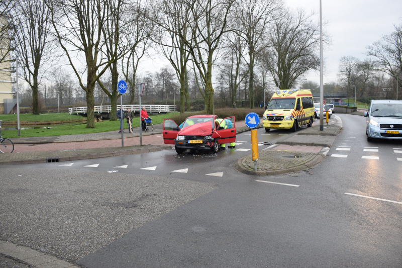 Gewonde bij forse aanrijding