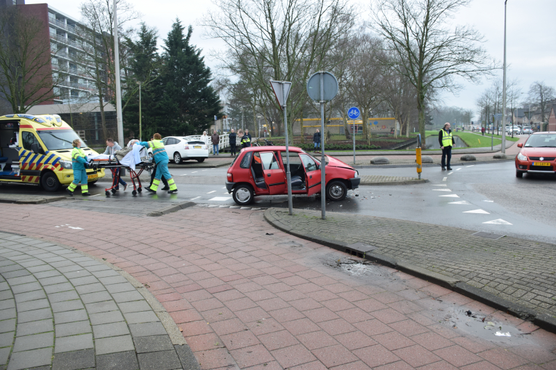 Gewonde bij forse aanrijding
