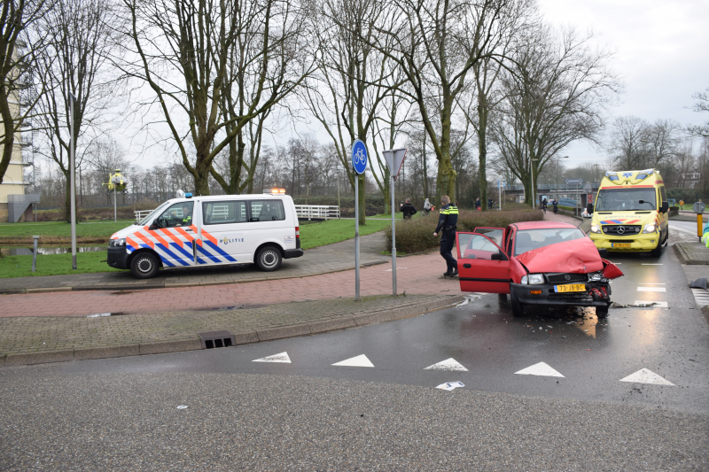 Gewonde bij forse aanrijding