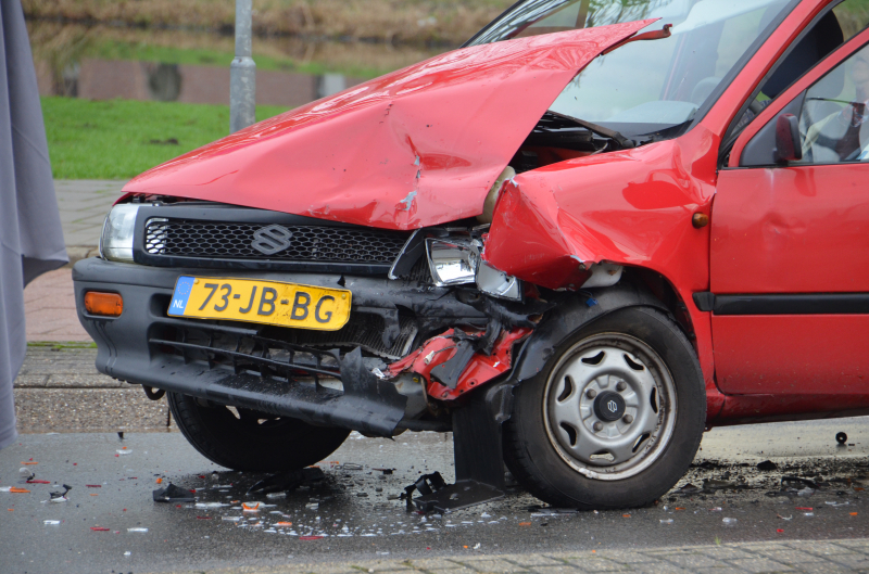 Gewonde bij forse aanrijding