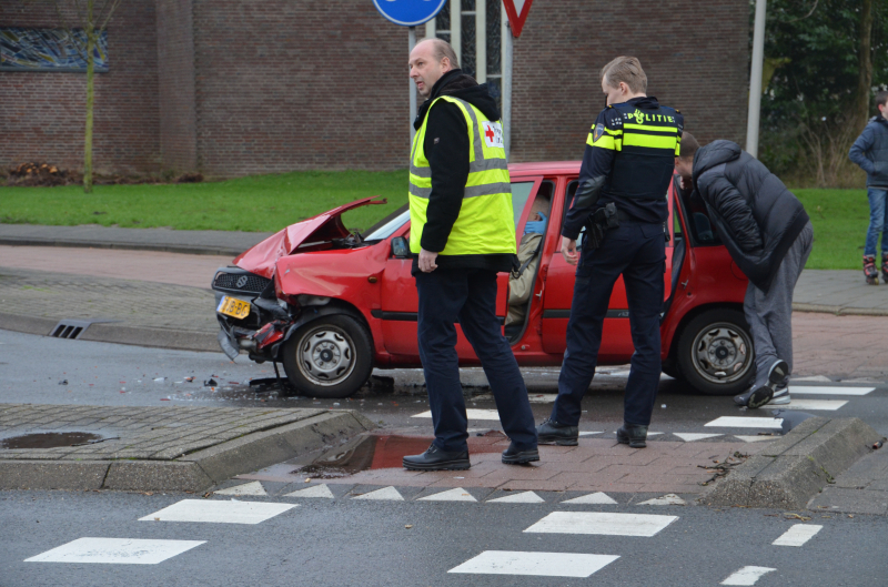 Gewonde bij forse aanrijding