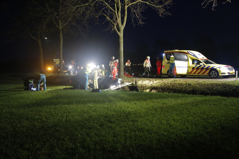Persoon zwaargewond bij ongeval