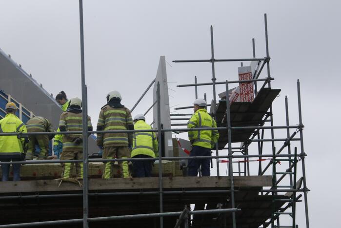 Bouwvakker gewond geraakt