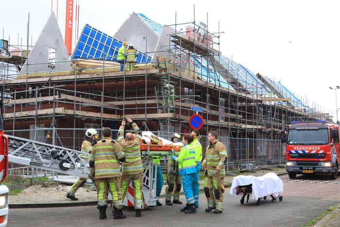 Bouwvakker gewond geraakt