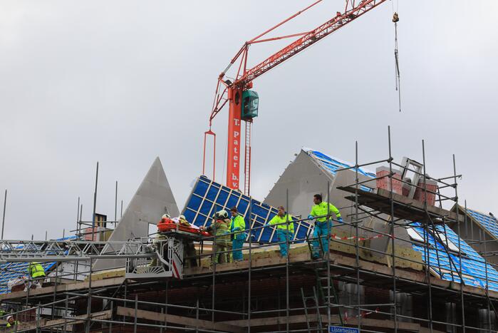 Bouwvakker gewond geraakt