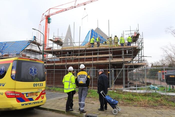 Bouwvakker gewond geraakt