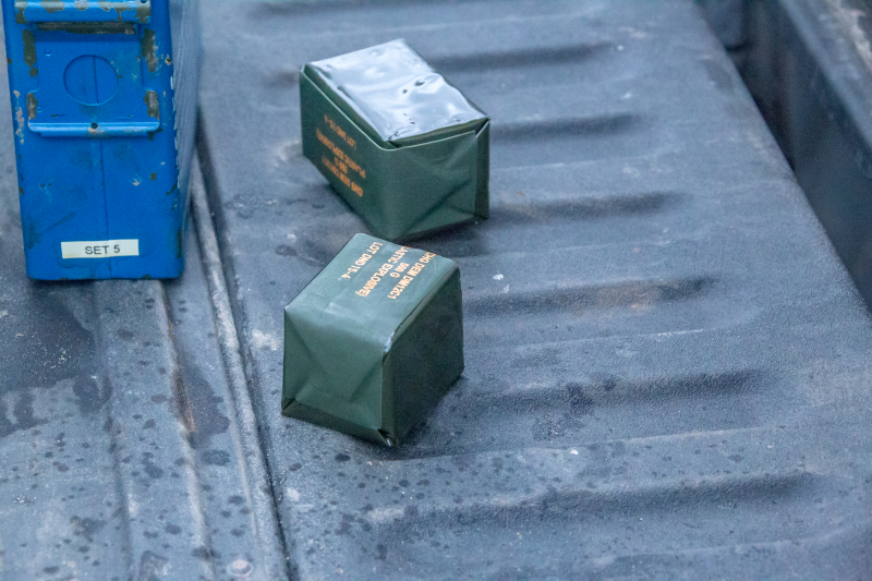 Franse brisantgranaat tot ontploffing gebracht