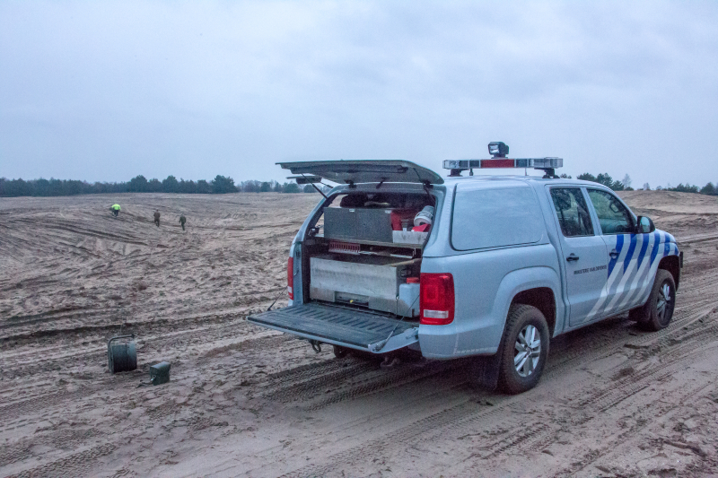 Franse brisantgranaat tot ontploffing gebracht