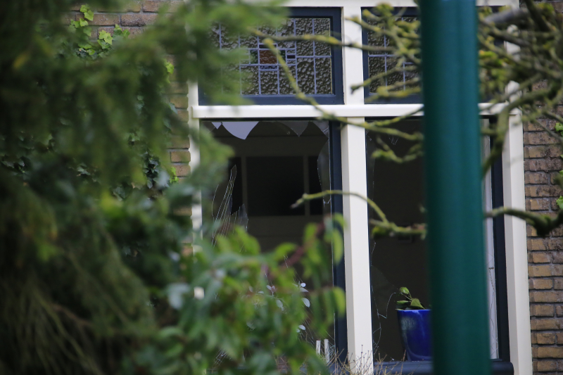 Enorme schade na plofkraak