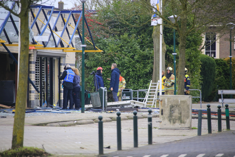 Enorme schade na plofkraak