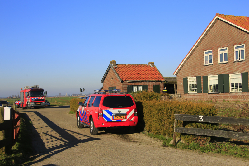 Groot onderzoek in schuur boerderij