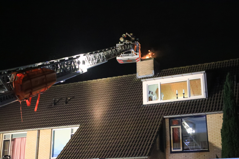 Flinke schoorsteenbrand