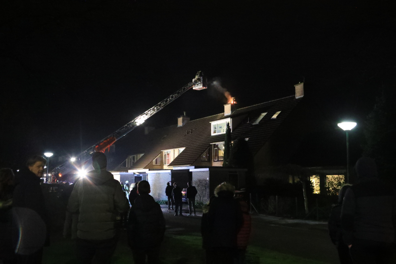 Flinke schoorsteenbrand