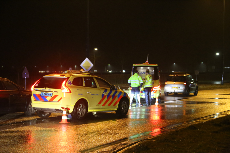 Persoon gewond na ongeval