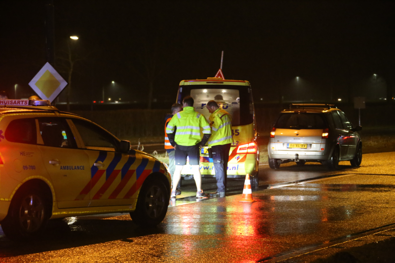 Persoon gewond na ongeval