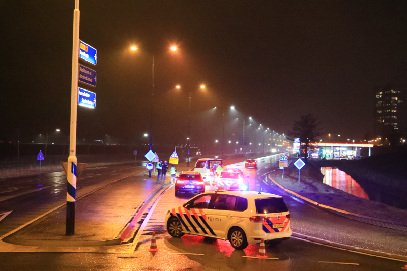 Persoon gewond na ongeval