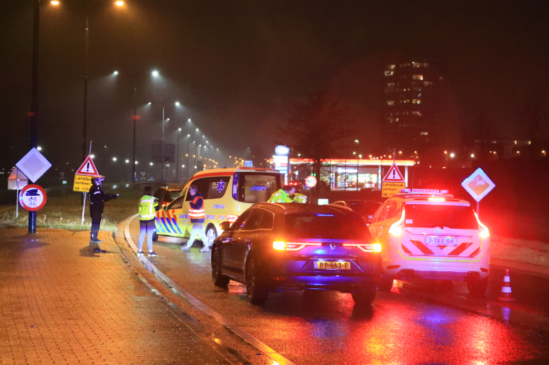 Persoon gewond na ongeval