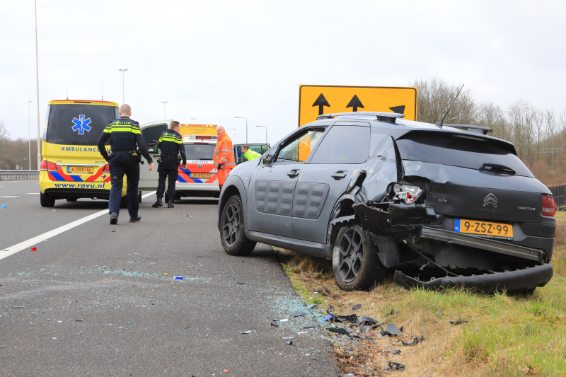 Flinke ravage na aanrijding