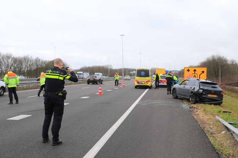 Flinke ravage na aanrijding