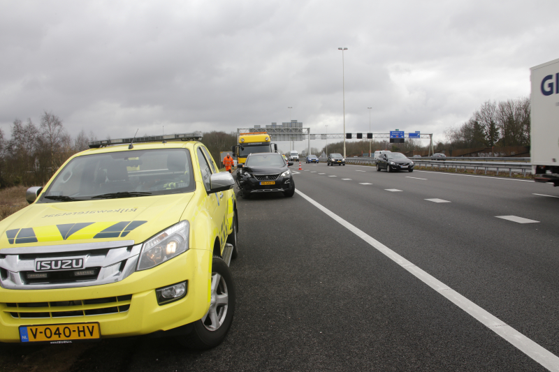 Flinke ravage na aanrijding
