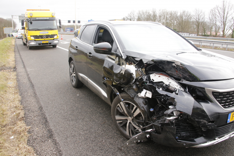 Flinke ravage na aanrijding