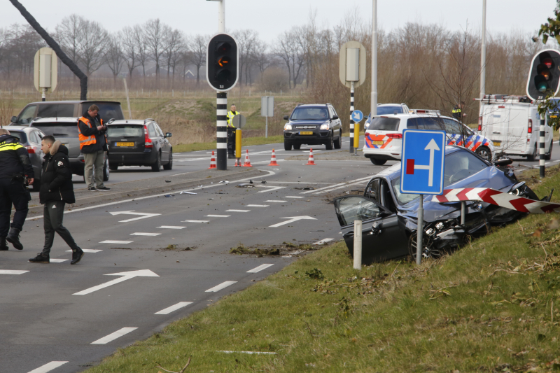 Flinke ravage bij eenzijdig ongeval