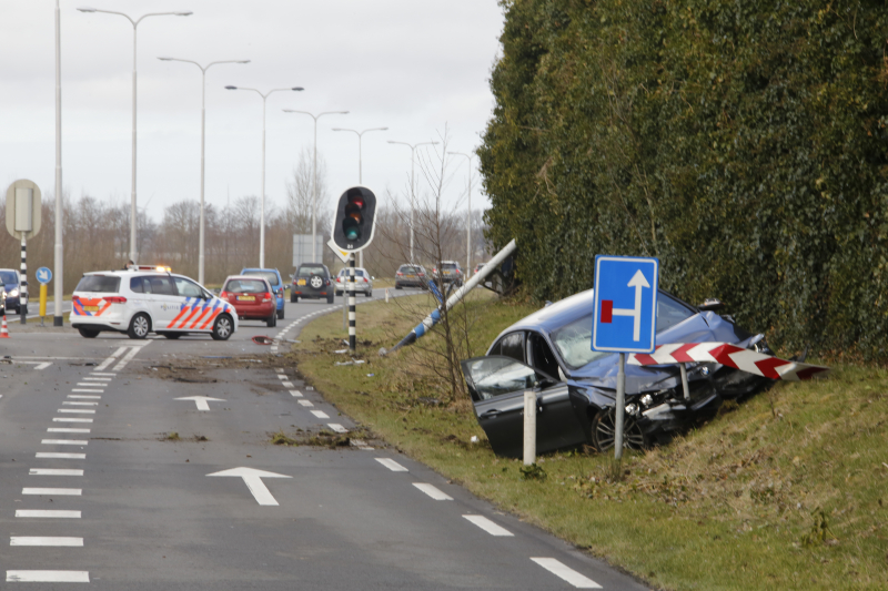 Flinke ravage bij eenzijdig ongeval