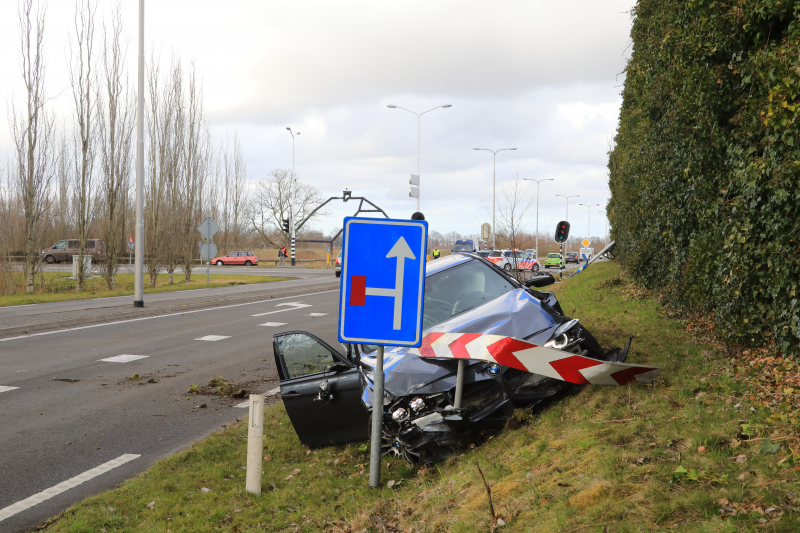 Flinke ravage bij eenzijdig ongeval