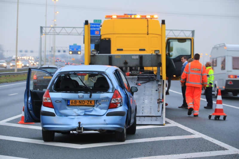 Flinke schade bij kop-staartbotsing