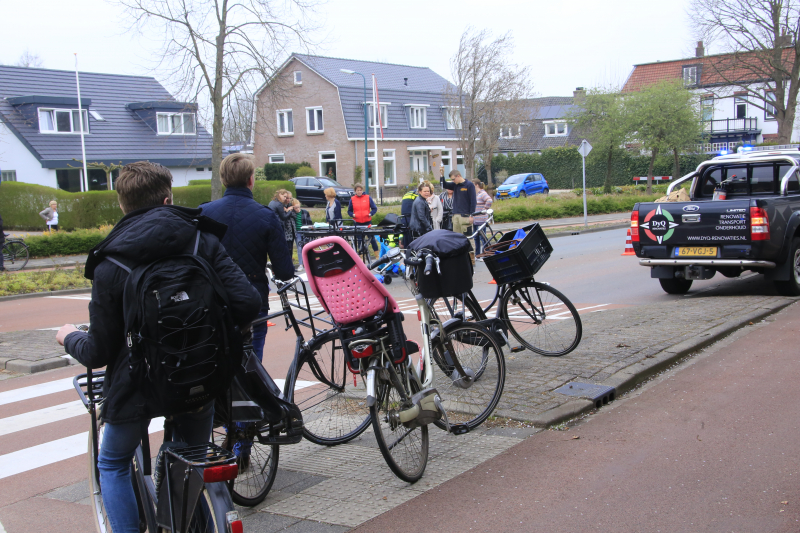Fietsster ernstig gewond na aanrijding
