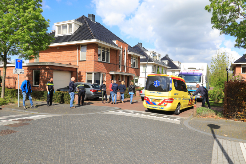 Verhuizer raakt gewond