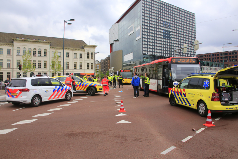 Voetganger ernstige gewond na aanrijding met stadsbus