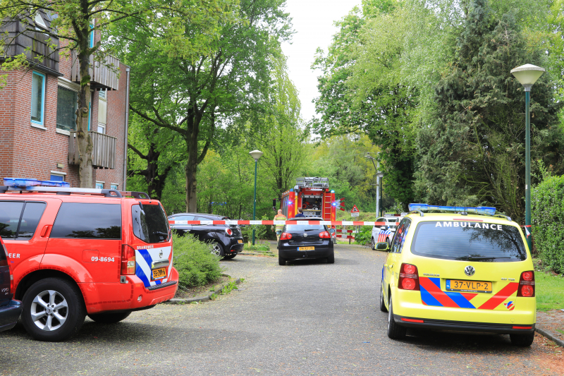 Flat ontruimd na brandstichting