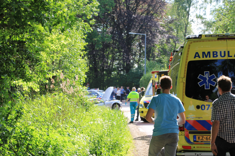 Lichte verwondingen na eenzijdig ongeval