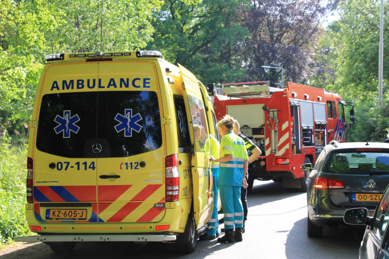 Lichte verwondingen na eenzijdig ongeval