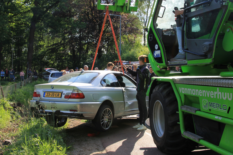 Lichte verwondingen na eenzijdig ongeval