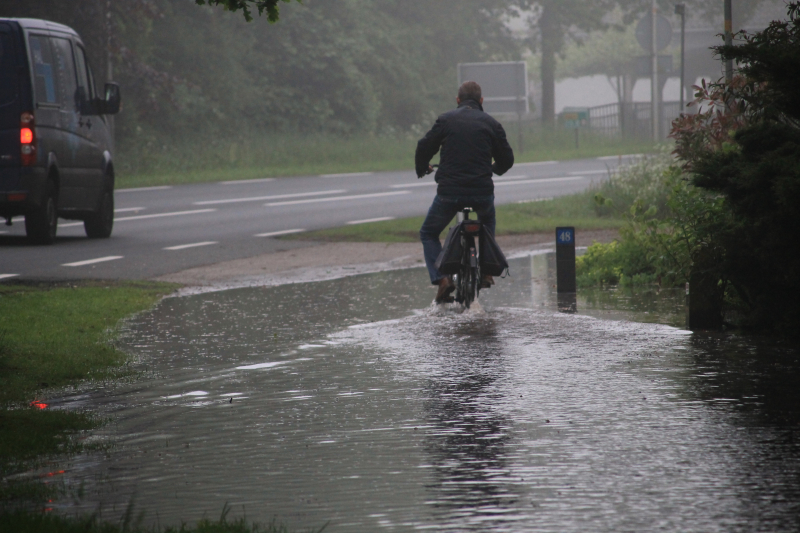 Waterleiding gesprongen