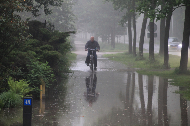 Waterleiding gesprongen
