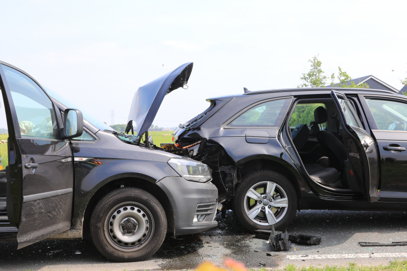 Meerdere gewonden bij kop-staartaanrijding